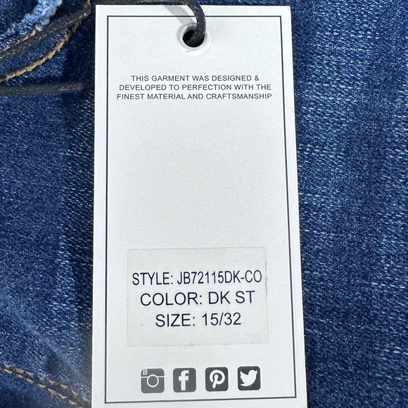 Judy Blue Mid-Rise Skinny Fit Capris NWT [M7] - Picture 8 of 10